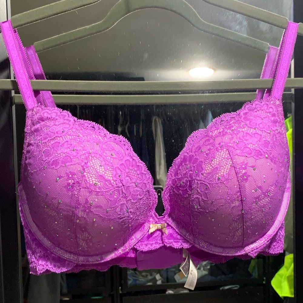Victoria’s Secret Swarovski Crystal Push Up Bra